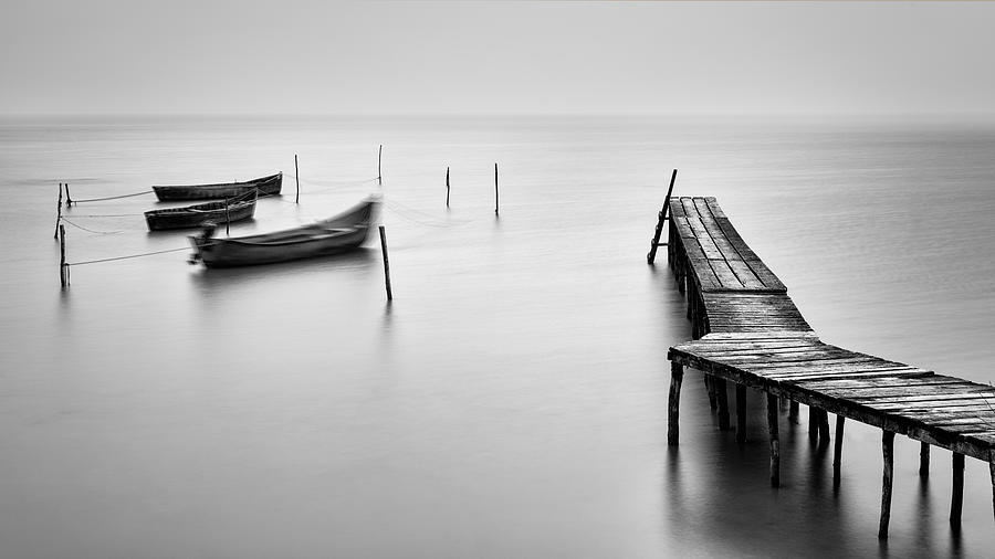 Old Fishermens Harbor Photograph by Anghel Rusu