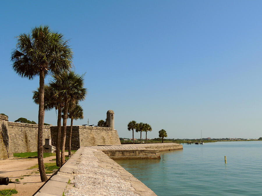 Old Fort, Saint Augustine, Florida Photograph by Gordon Beck - Fine Art ...