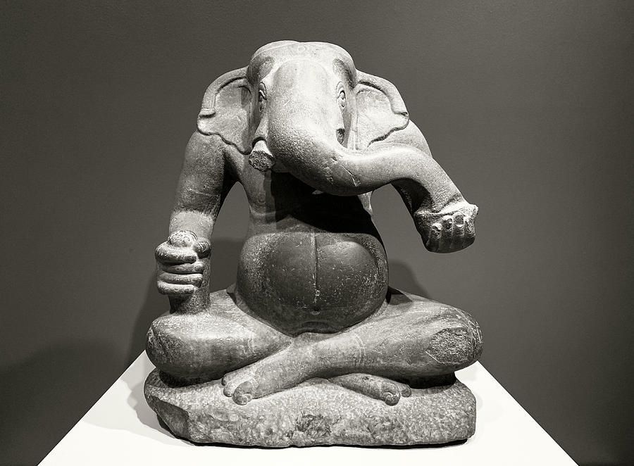 Old Ganesha 2 Photograph by Marilyn Hunt