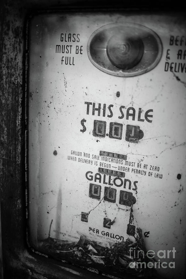 Old Gas Pump Escondido Photograph by Edward Fielding
