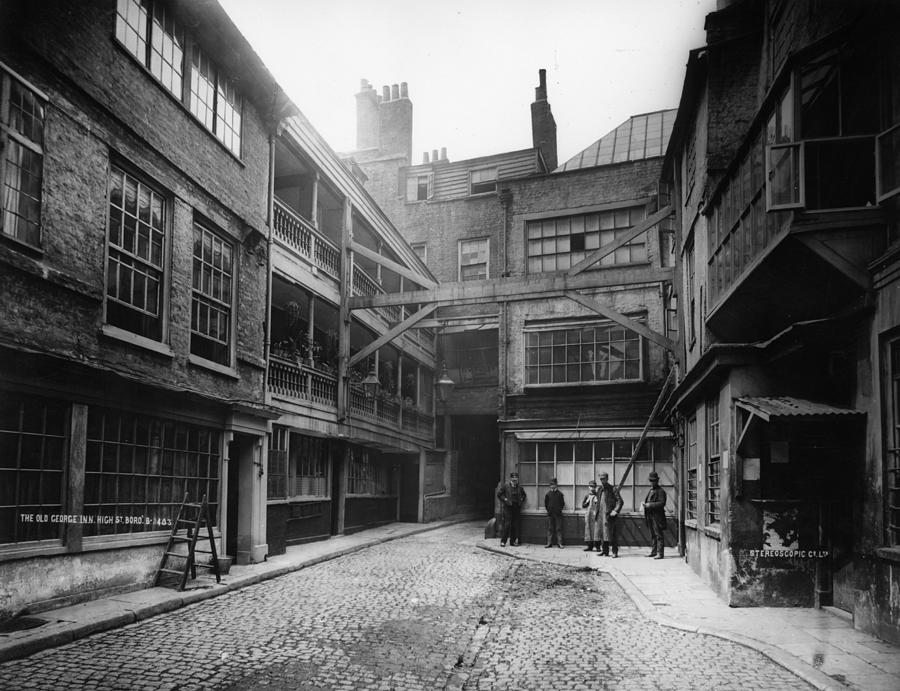 Old George Inn Photograph by London Stereoscopic Company