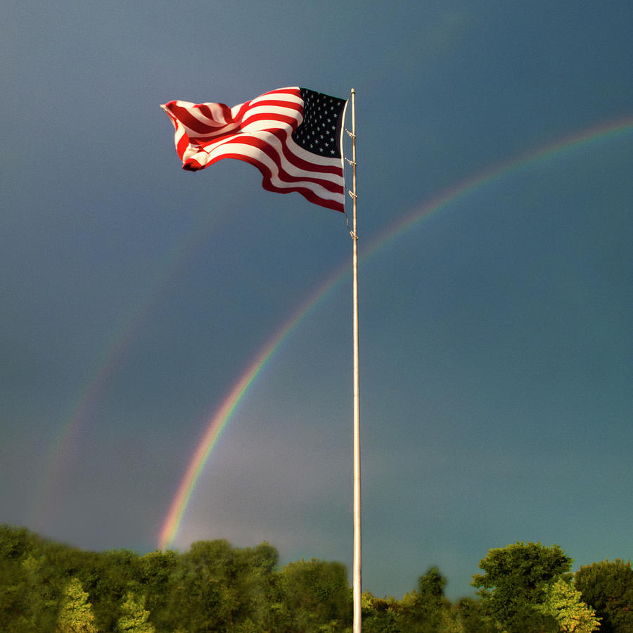 Old Glory Photograph by Don Spenner
