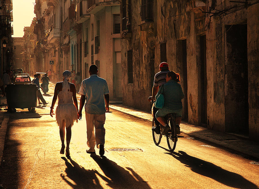 Sunset Photograph - Old Havana by Lou Urlings