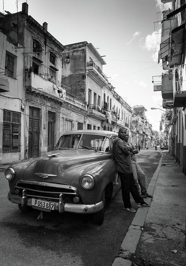 Black And White Photograph - Old Havana by Melih Karakaya
