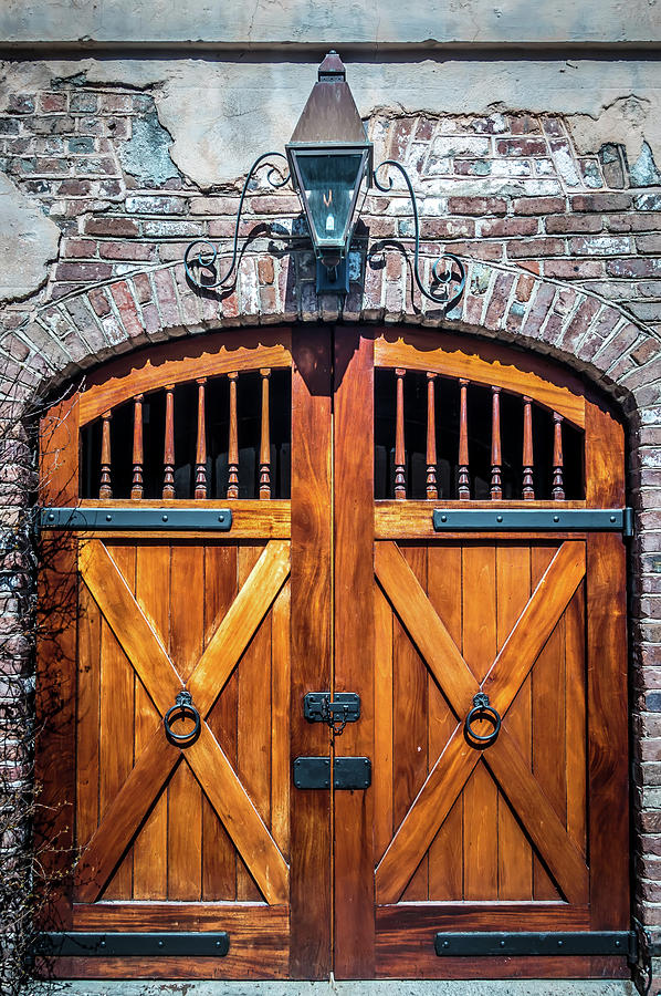Old Historic Castle Wood Door Entry Way Photograph by Alex Grichenko