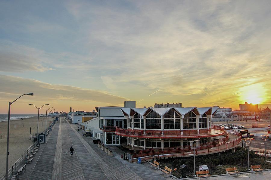 Old Howard Johnsons, Asbury Park Boardwalk Photograph by Bob Cuthbert