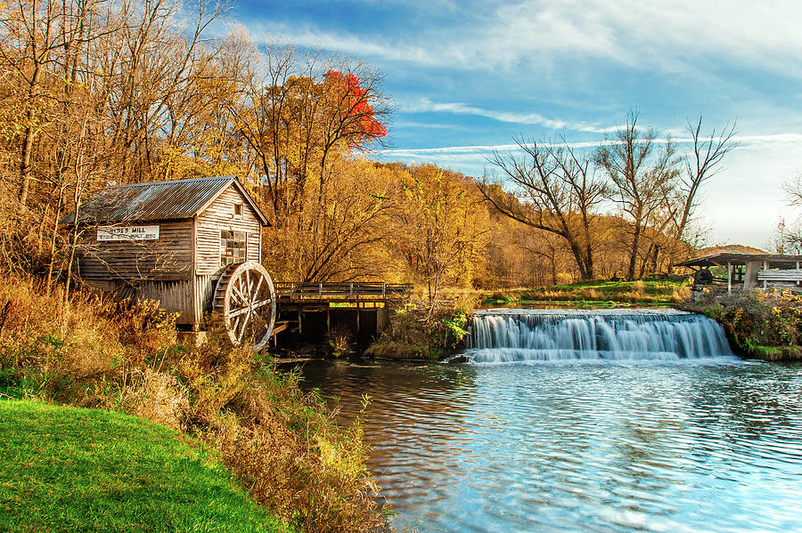 Old Hyde Mill Photograph by Todd Klassy