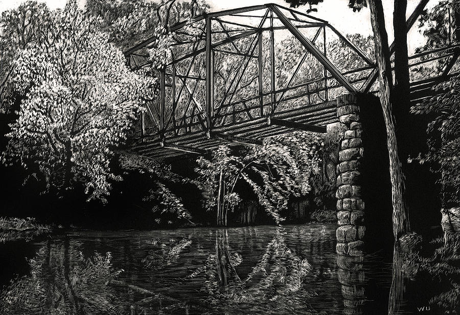 Old Iron Bridge by William Underwood Old Iron Bridge by William Underwood