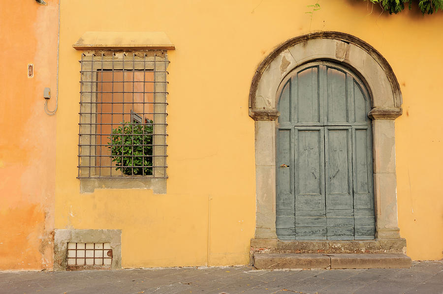 Old Italian Door Photograph by Amesy