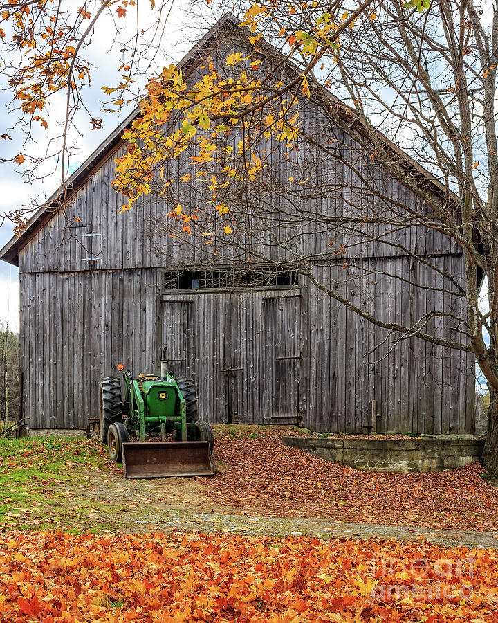Etna Hanover New Hampshire Fall Farm Scene Photograph by Edward Fielding