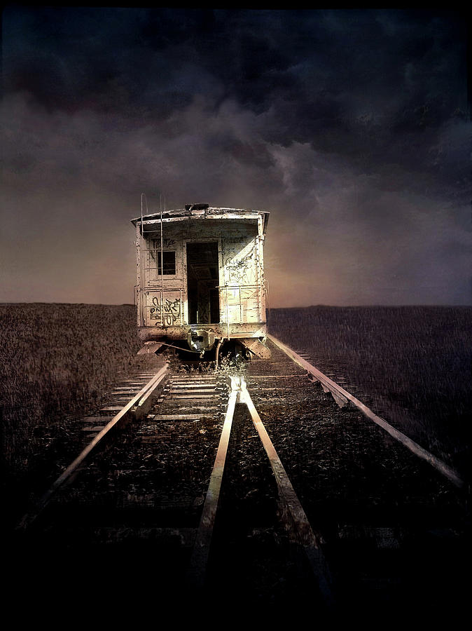 Old Last Train Photograph by Saul Landell / Mex