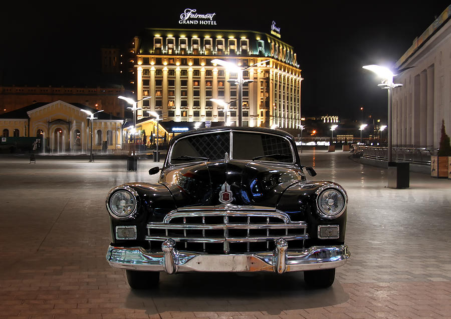 Limousine Photograph - Old Limousine by Alexander Kiyashko