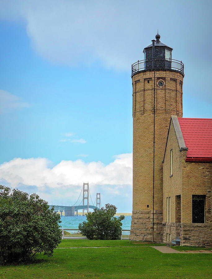 Old Mackinac Point Lighthouse Photograph by Deborah Penland