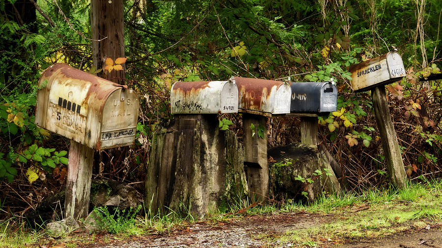 Old Mail Photograph by Inge Riis McDonald - Pixels