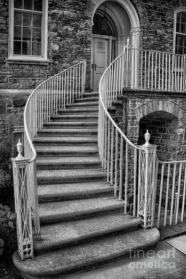 Old Main Stairs Photograph