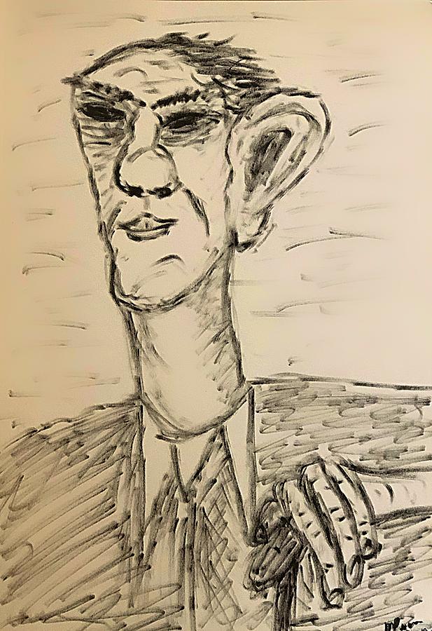 Old Man Facing The Wind by Mario MJ Perron Old Man Facing The Wind by Mario MJ Perron