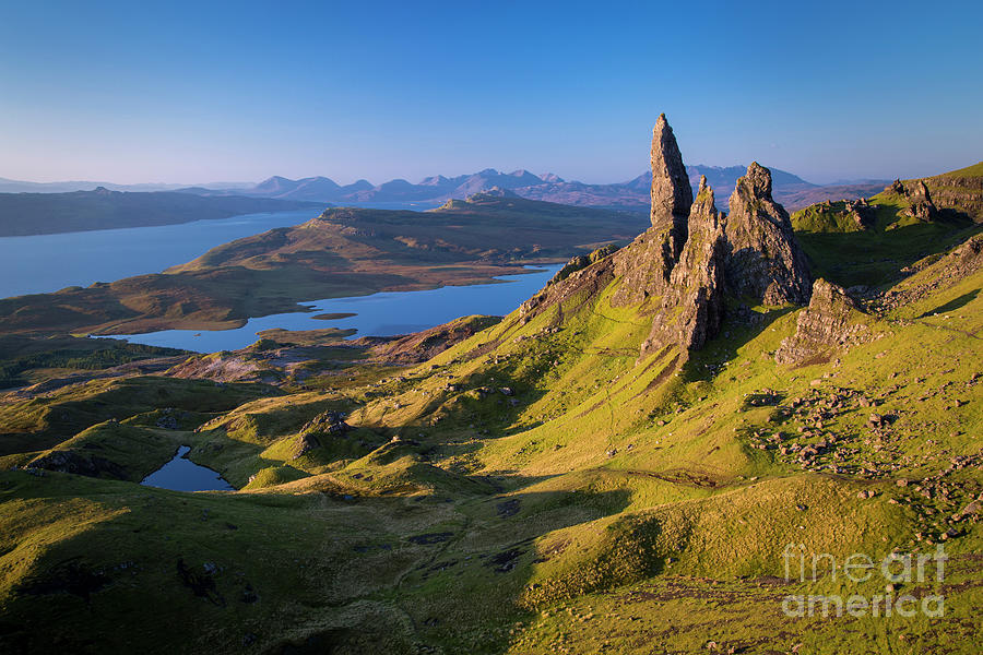 Mountain Photograph - Old Man of Storr by Brian Jannsen