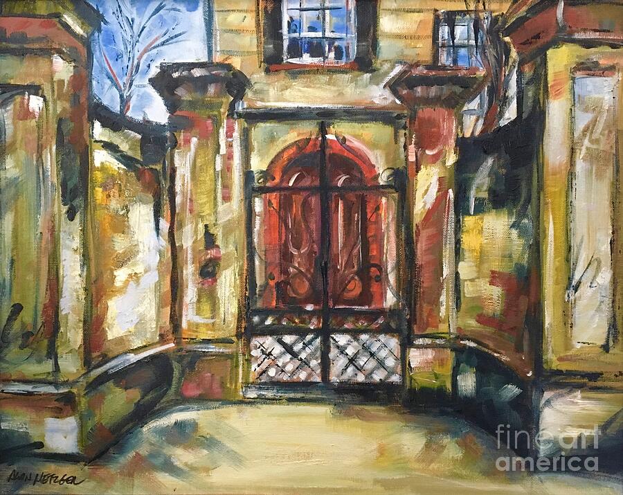 Old Mansion Painting