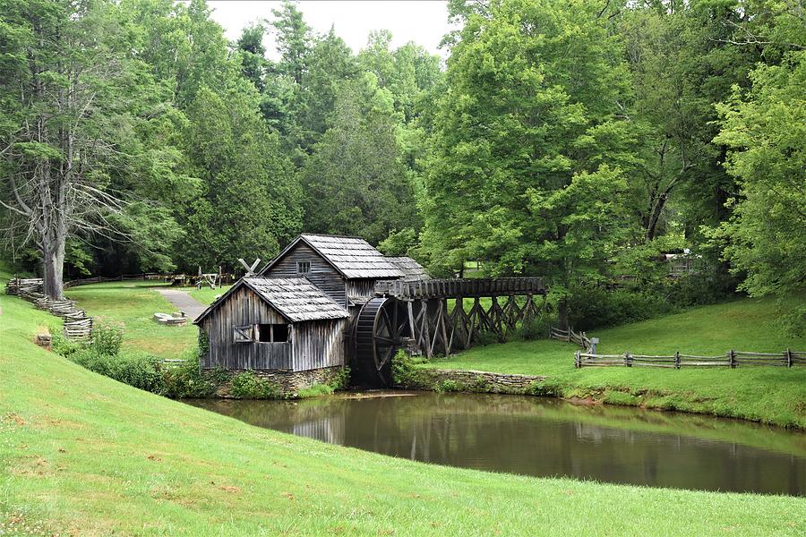 Old Mill on the Parkway Photograph by Lisa Dunn