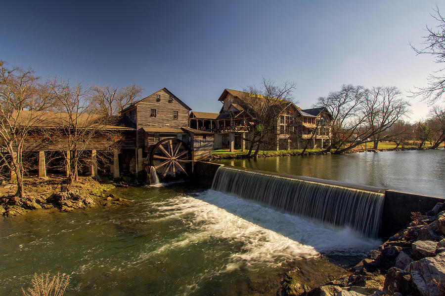 Old Mill Restaurant Photograph by Robert J Wagner