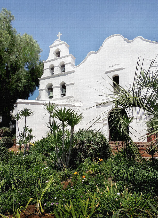 Old Mission San Diego  Photograph by Gordon Beck