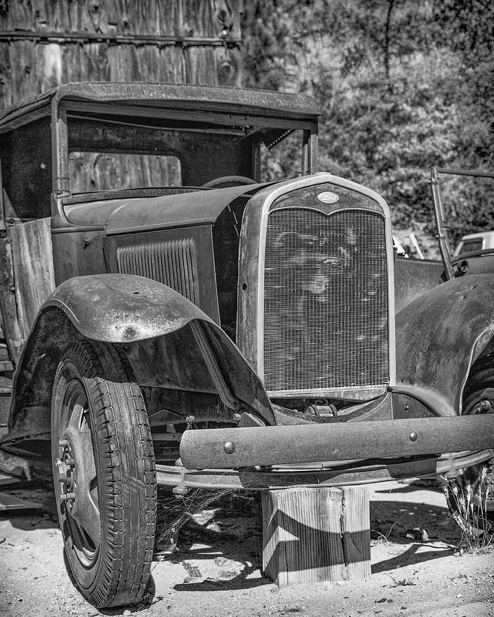 Old Model A Ford Truck Photograph by Jerry Galloway