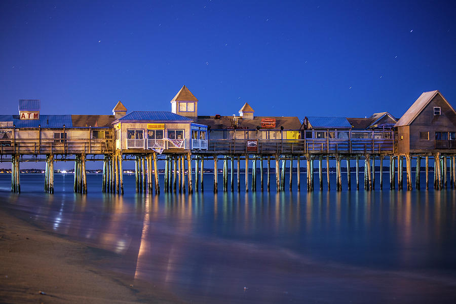 Old Orchard Beach Pier by Trevor Slauenwhite Old Orchard Beach Pier by Trevor Slauenwhite