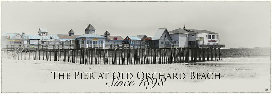 Old Orchard Pier Photograph by John Meader