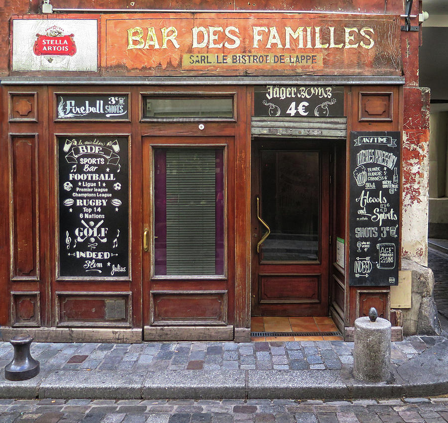 Old Paris Sports Bar Photograph by Dave Mills