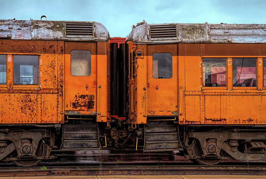 Old Passenger Train Cars Photograph By Nick Gray Fine Art America