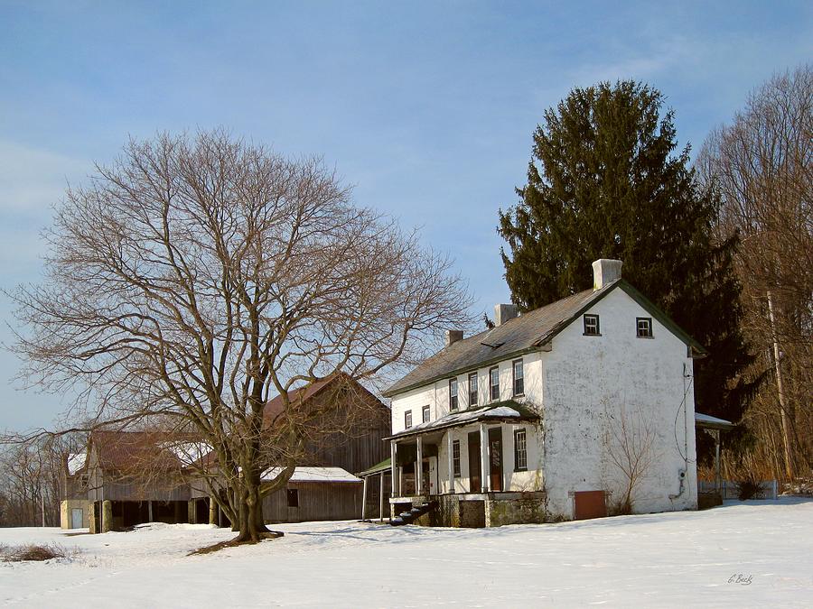 Old Pennsylvania Farmhouse Photograph by Gordon Beck