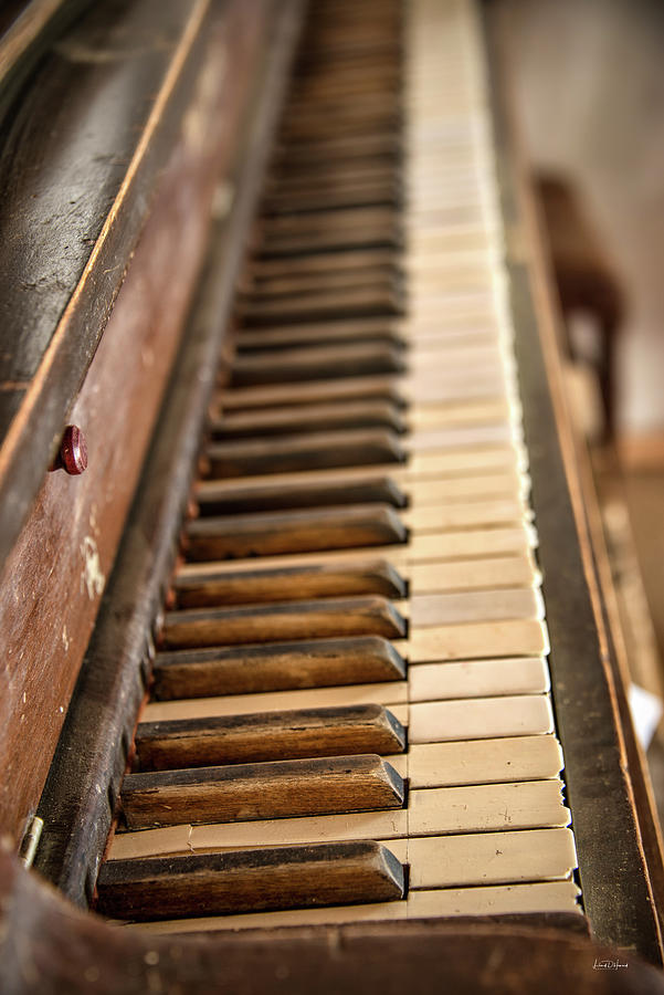 Old Piano Photograph by Leland D Howard