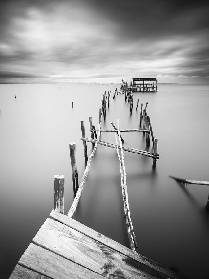 Old Pier Photograph by Marco Faria