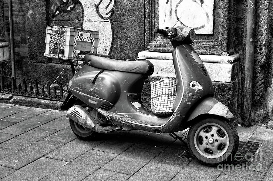 Transportation Photograph - Old Reliable in Naples Italy by John Rizzuto