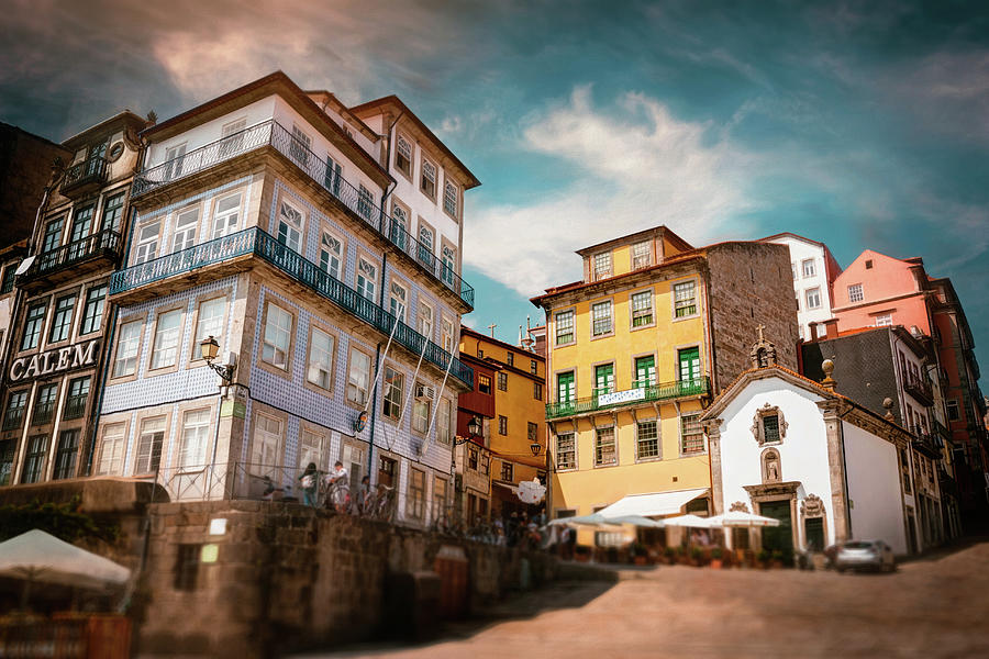 Old Ribeira Porto Portugal  Photograph by Carol Japp