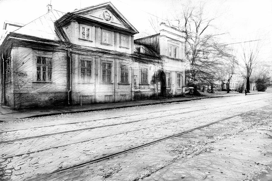  The Oldest Part Of My Capital Riga Latvia  Mixed Media by Aleksandrs Drozdovs