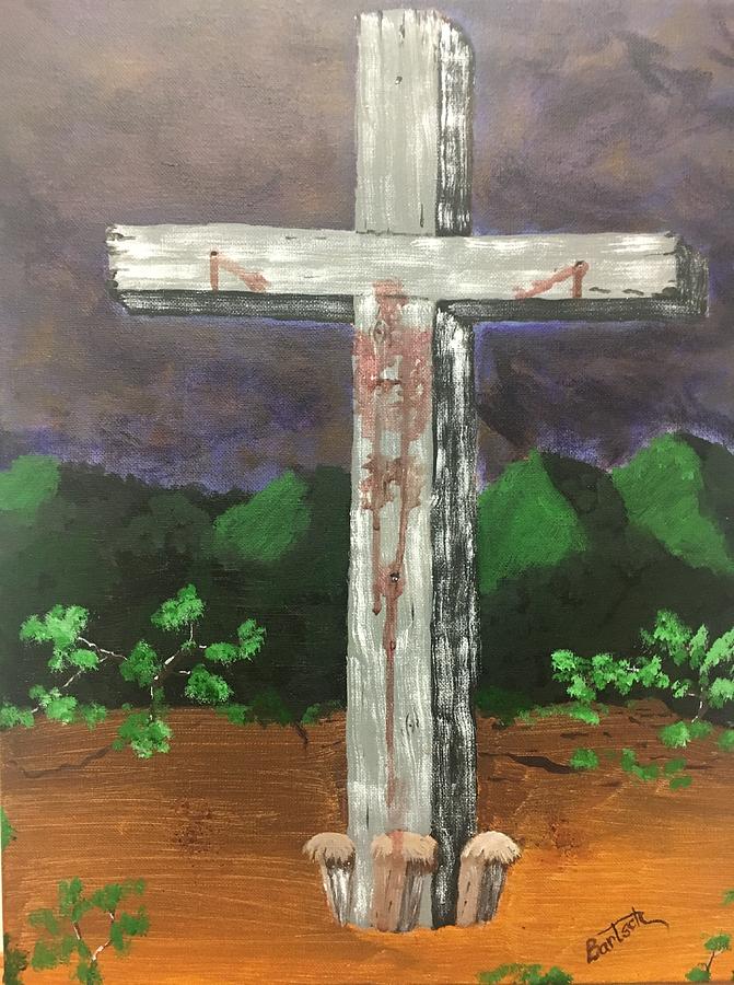 Old Rugged Cross Painting by David Bartsch - Fine Art America