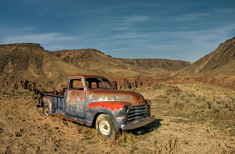 Old Rusty Chevrolet Truck Photograph by Leland D Howard