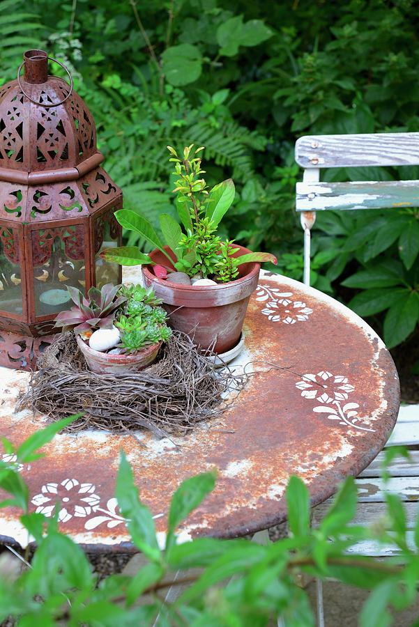 nest of garden tables