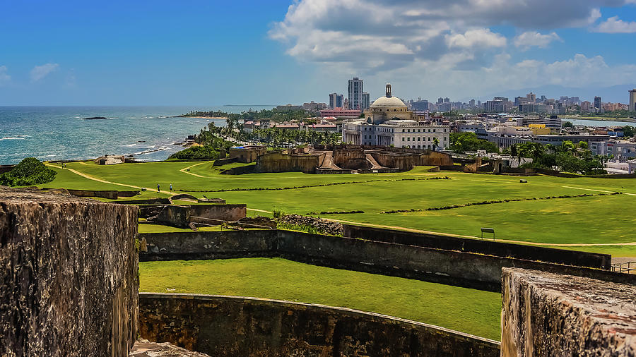 Old San Juan from El Murro Photograph by Clyn Robinson - Pixels