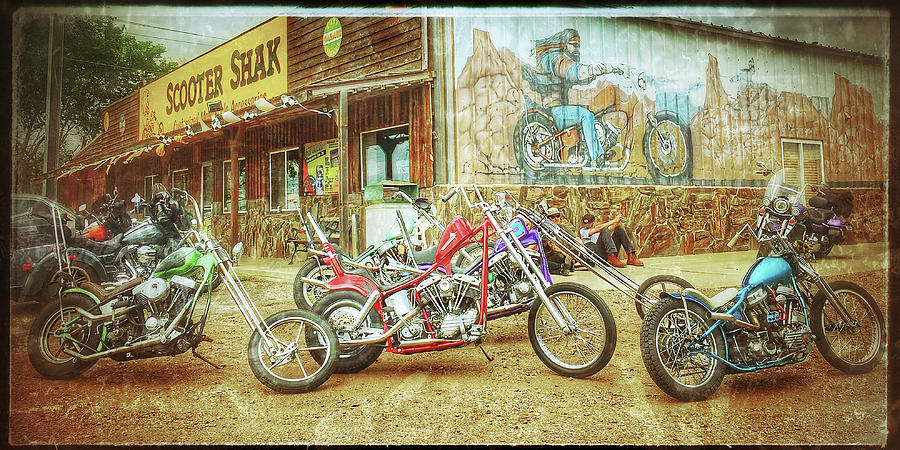 Old School Scooter Shak Photograph by Mary Tastad Old School Scooter Shak Photograph by Mary Tastad