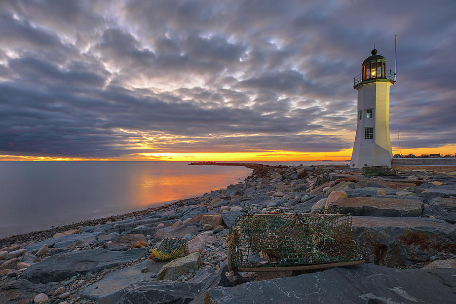 Old Scituate Light Photograph by Juergen Roth