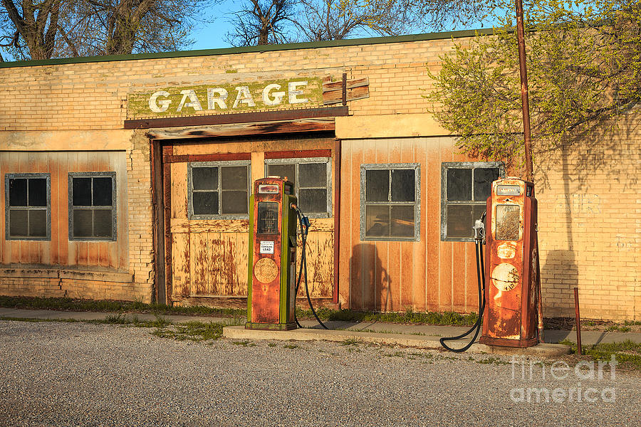 Auto Photograph - Old Service Station In Rural Utah, Usa by Johnny Adolphson Auto Photograph - Old Service Station In Rural Utah, Usa by Johnny Adolphson