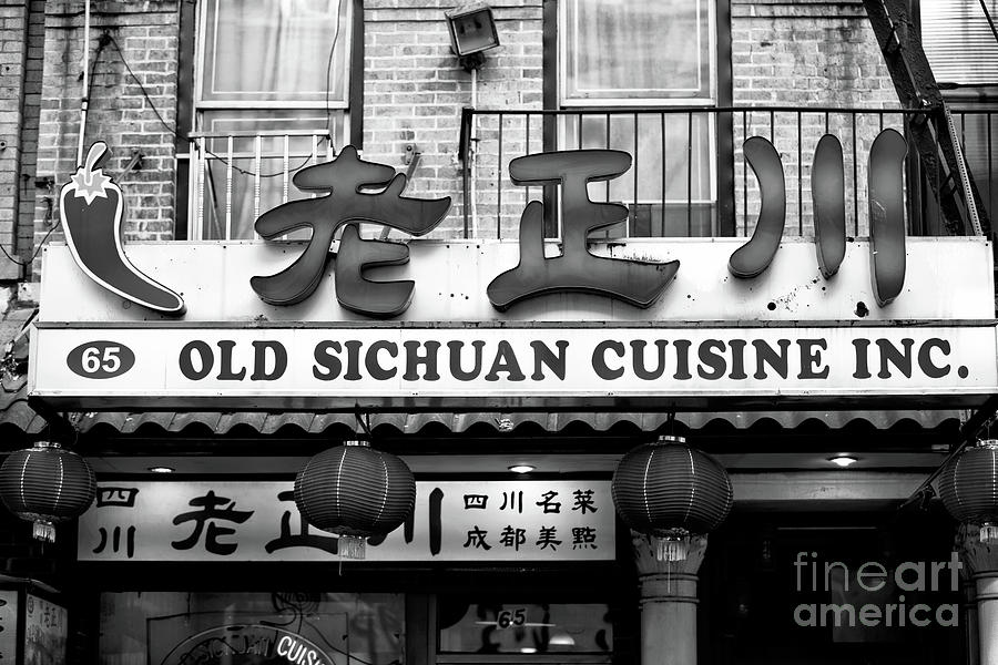 Old Sichuan Cuisine in New York City Photograph by John Rizzuto