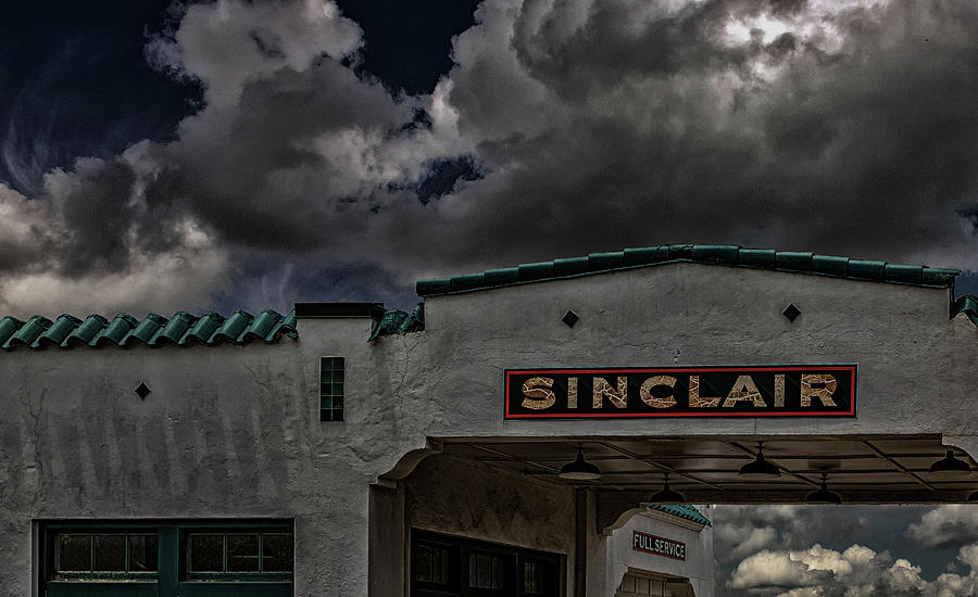 Old Sinclair Station Photograph by Darryl Brooks