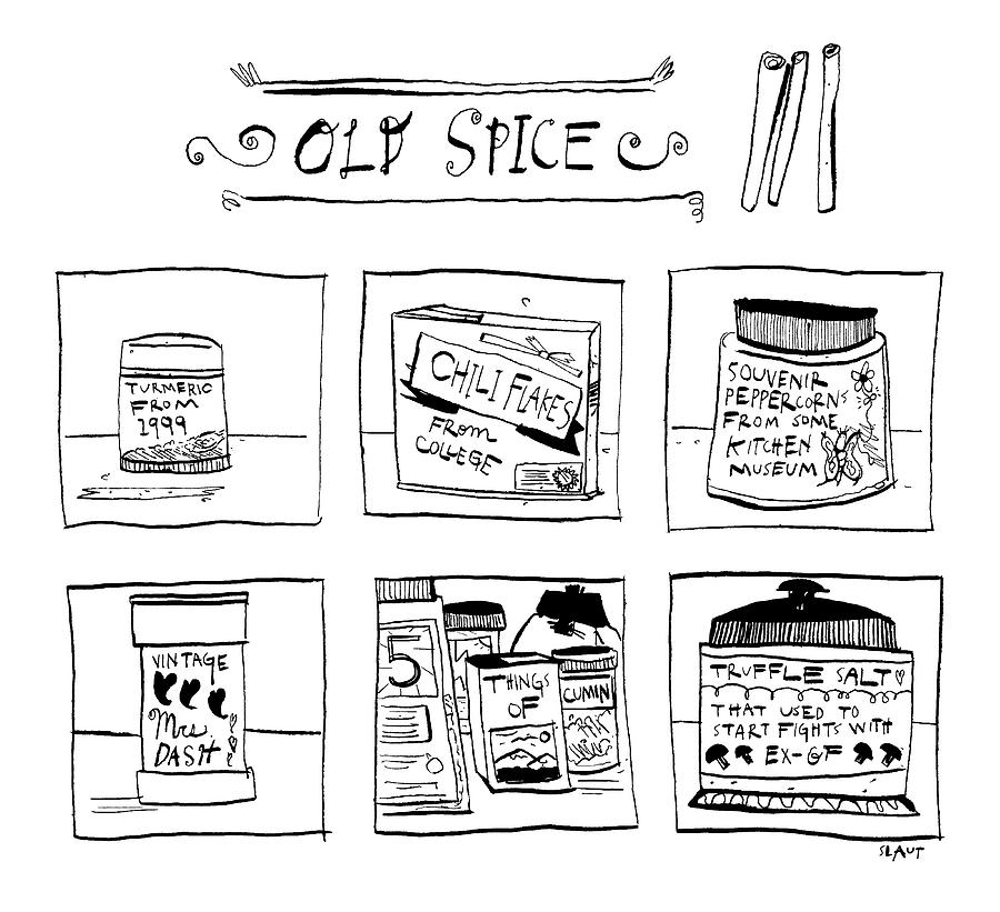 Old Spice Drawing by Sara Lautman Old Spice Drawing by Sara Lautman