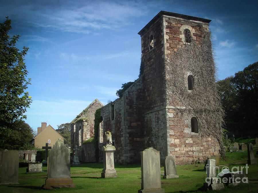 Old St Andrews Church, North Berwick Photograph by Yvonne Johnstone