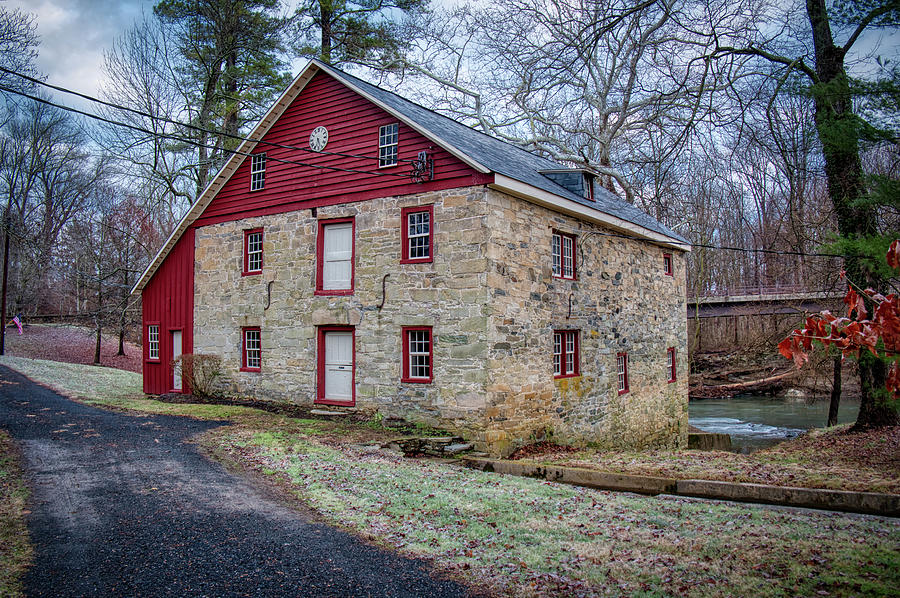 Old Stone Mill on Deer Creek Photograph by Mark Dodd