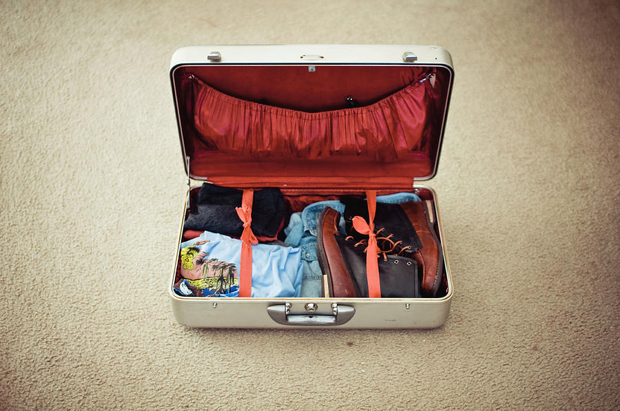 Old Suitcase Photograph by Lauren Marek