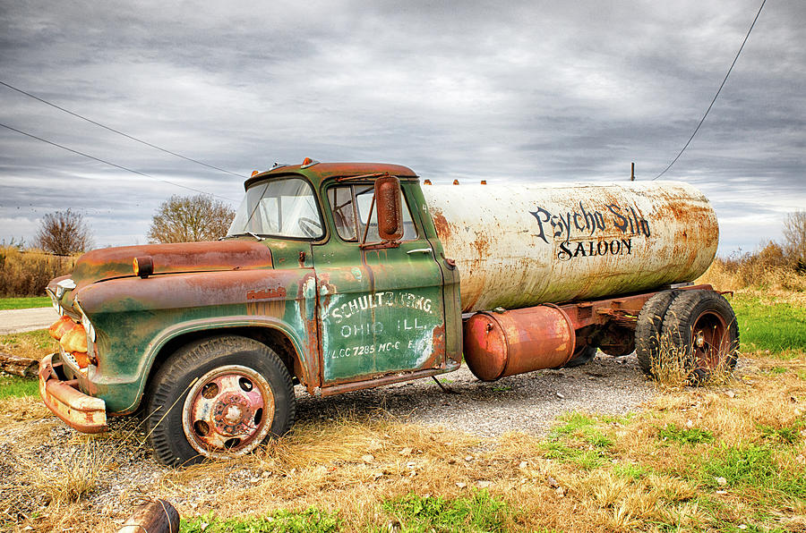 Old Tanker Truck Photograph by Peter Ciro